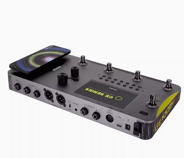 MOOER GE1000/1000Li All-in-One Guitar Multi Effects Processor with Amp Sims, Drum Machine & Live Performance Tools