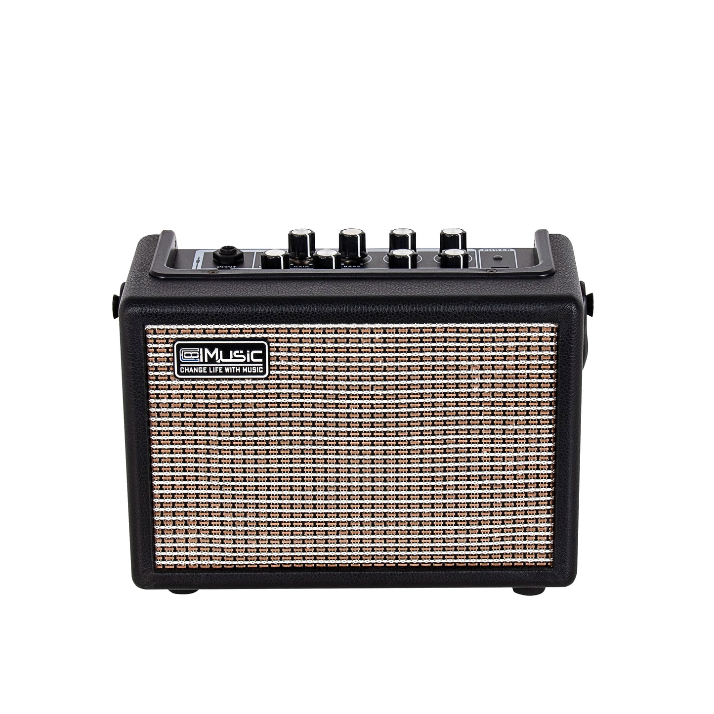 Coolmusic Unique-15G Compact 15W Guitar Practice Amplifier for Home & Everyday Playing