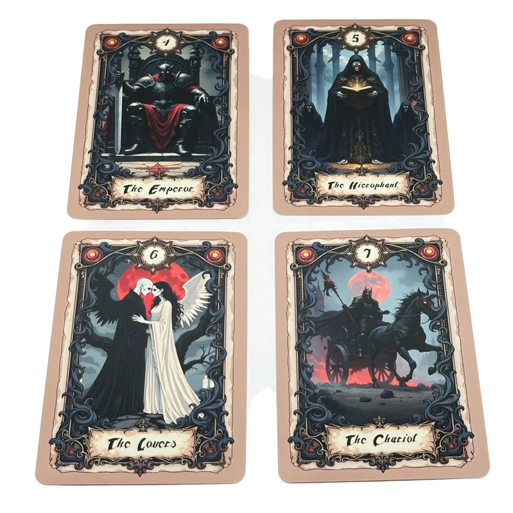 Dark Tarot Deck – 78 Card Divination Set