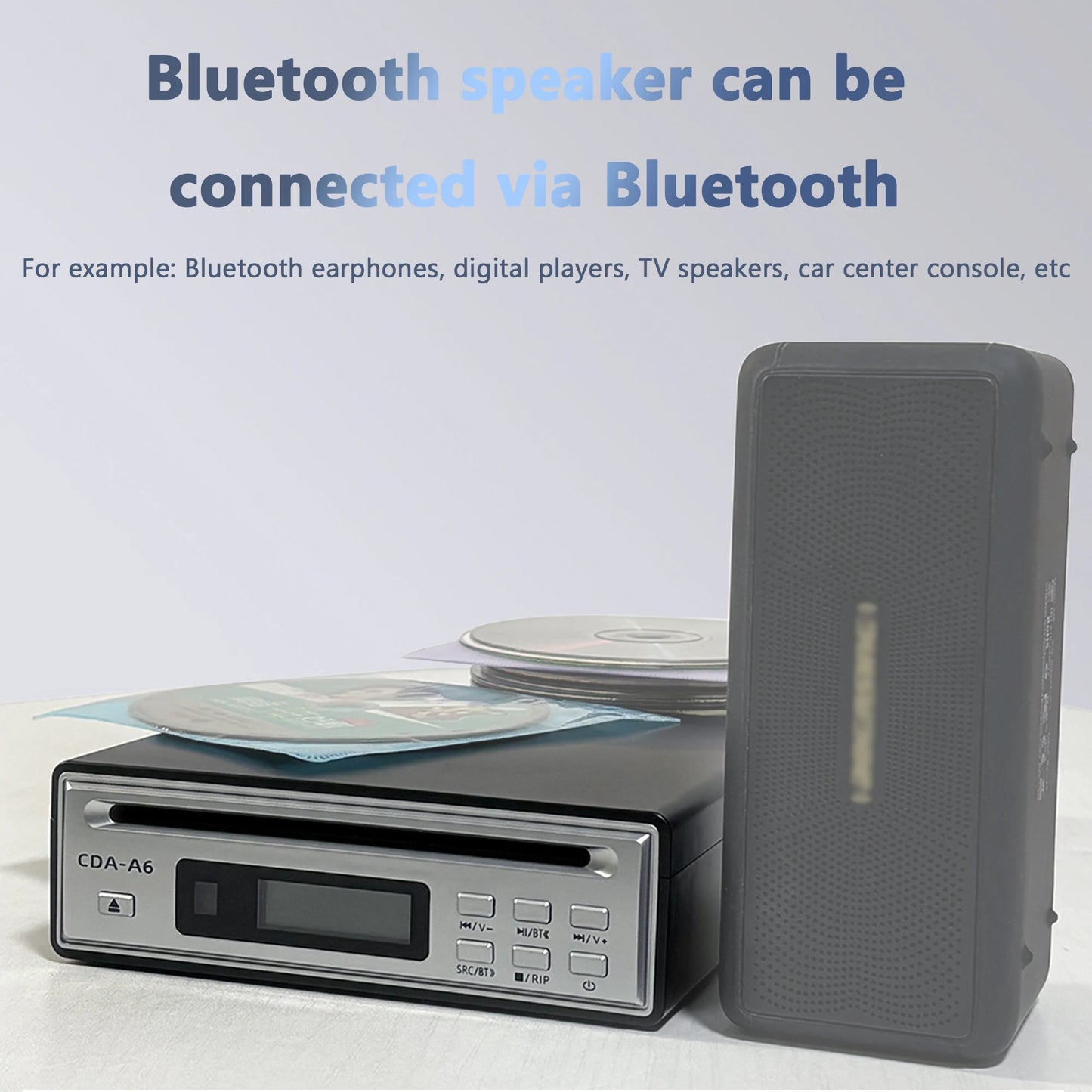 CDA-A6 Bluetooth CD Ripper