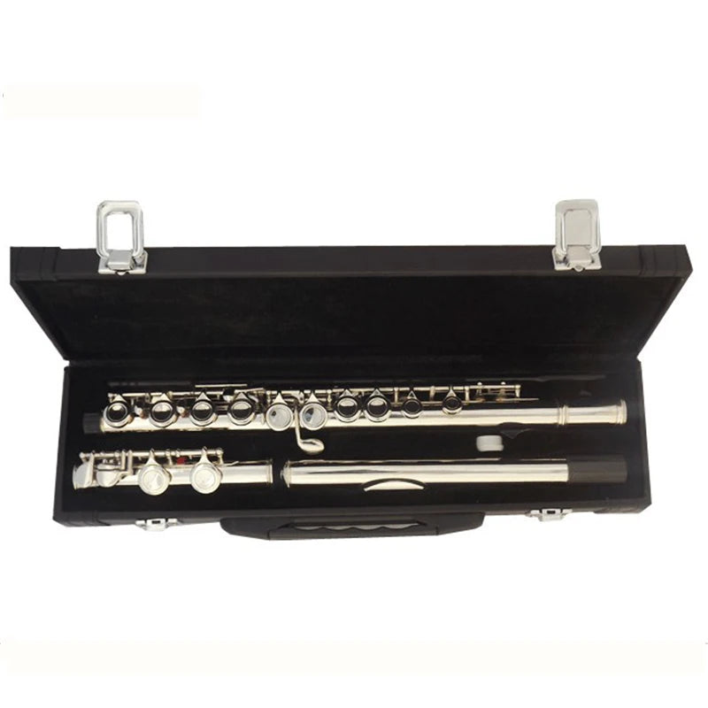 C-Tone Concert Flute – Metal Student Wind Instrument for Beginners & Practice