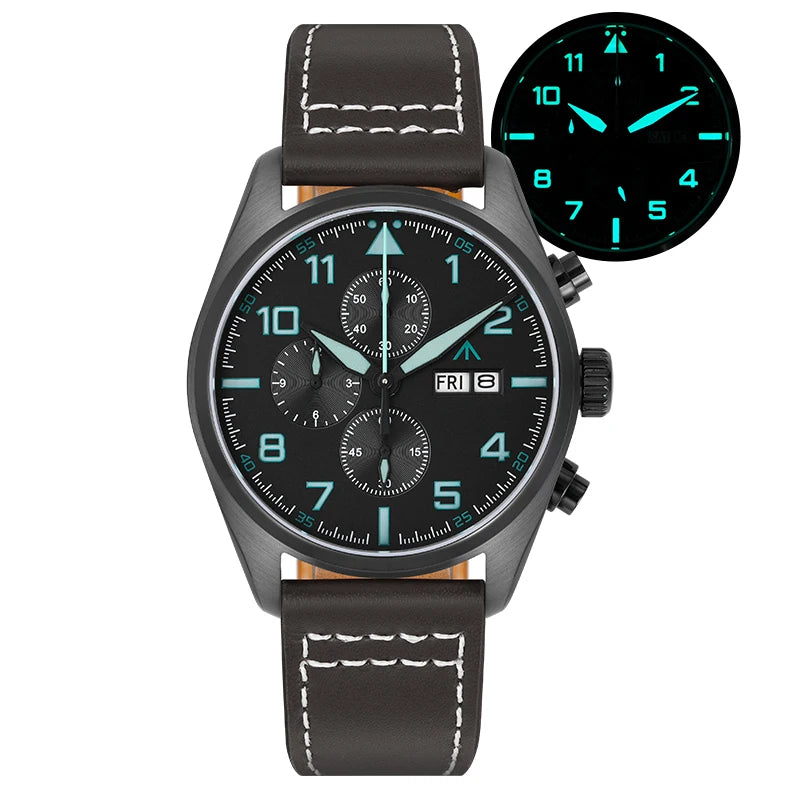 Militado ML04 Minimal Tactical Quartz Watch – 100M Waterproof Everyday Field Watch