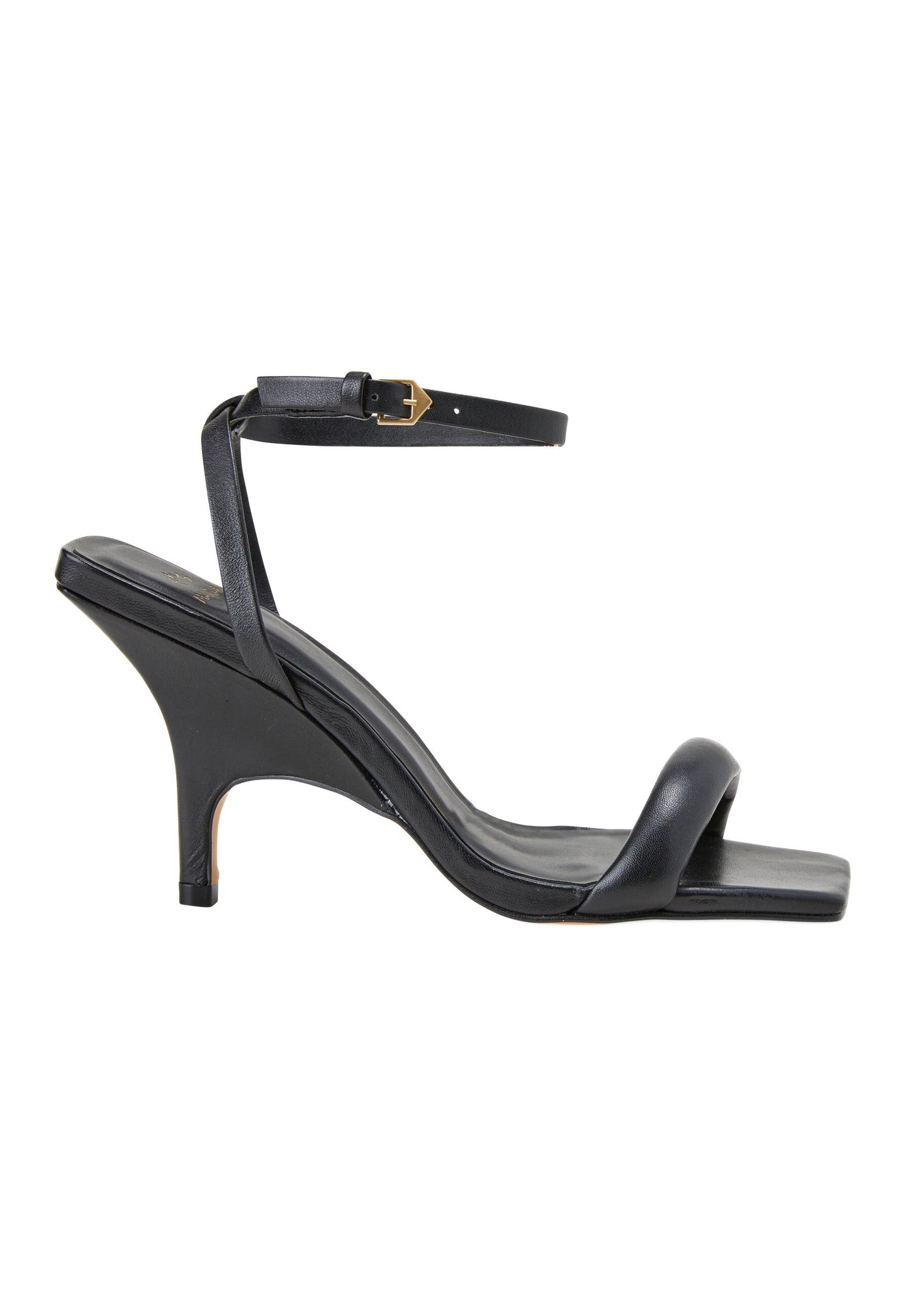 White Leather Ankle Strap High Heel Sandals (9cm) for Elegant & Versatile Styling