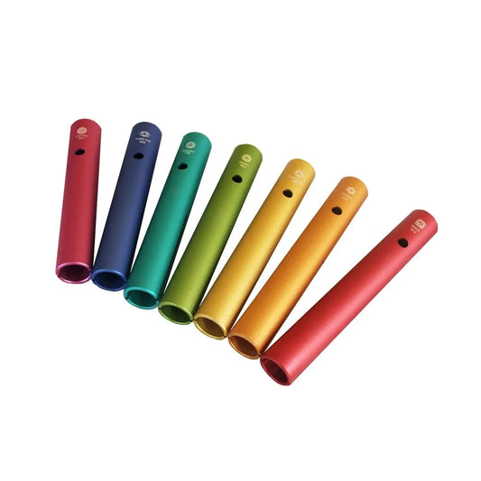 7 Chakra Tuning Pipes for Sound Healing, Meditation & Resonant Atmosphere