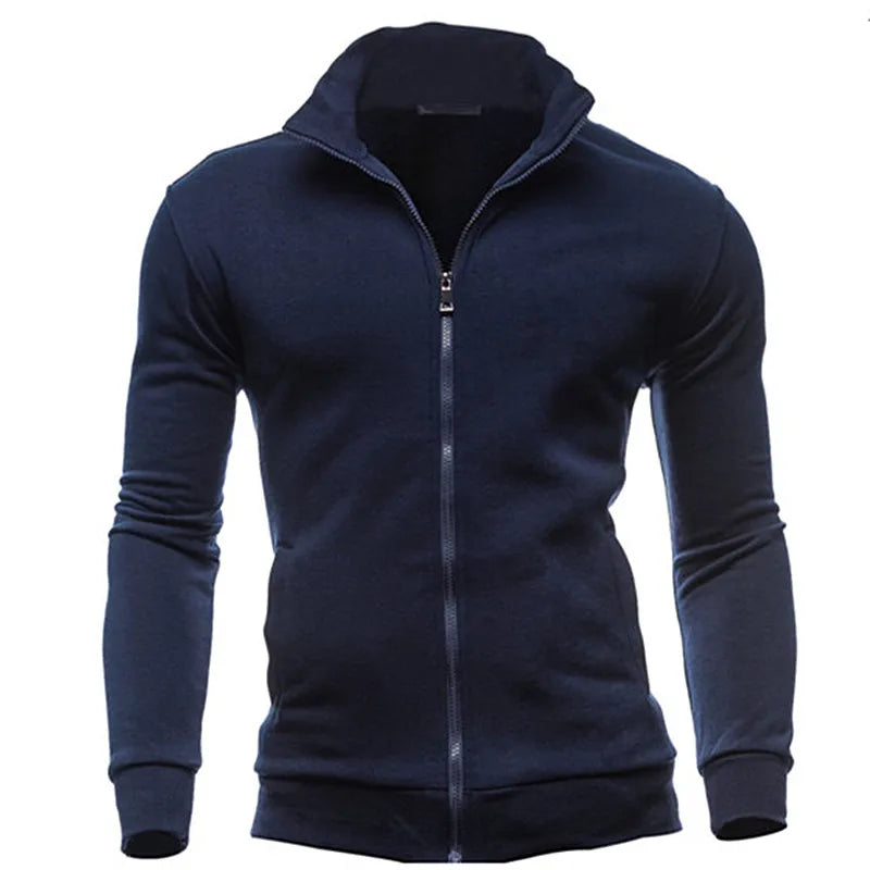 MRMT Men’s Zip Sweatshirt with Stand Collar for Everyday & Smart Casual Wear