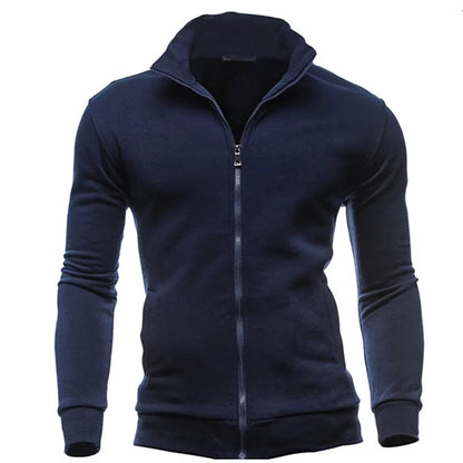 MRMT Men’s Zip Sweatshirt with Stand Collar for Everyday & Smart Casual Wear