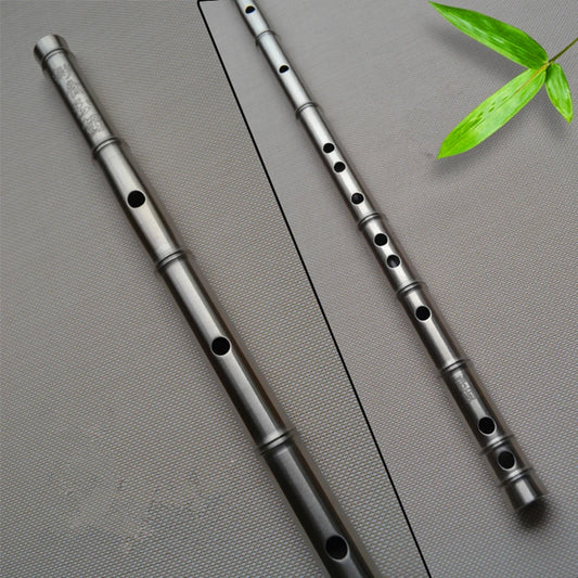 Titanium Chinese Dizi Flute – Professional Transverse Bamboo-Style Metal Flute (C/D/E/F/G Keys)