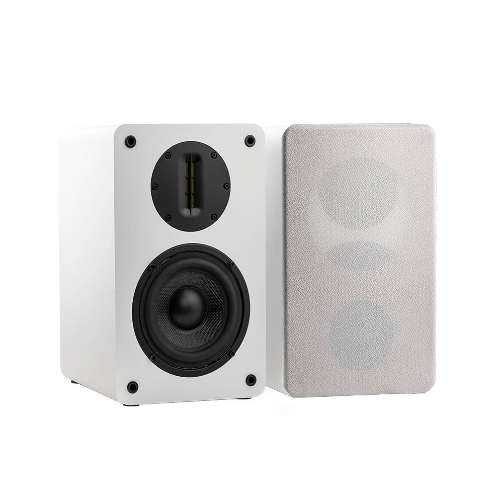 SAMTRONIC  5.25" Passive Bookshelf Speakers for Clear, Detailed Home Audio & Studio Listening