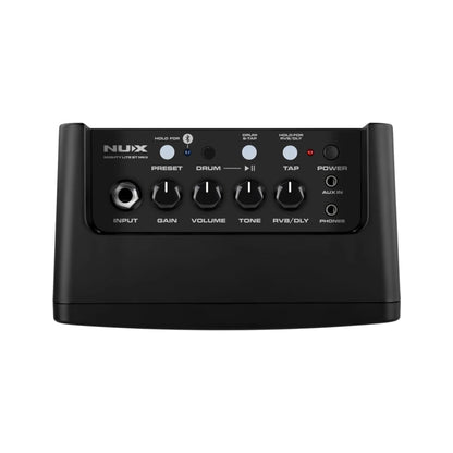 Nux Mighty Lite BT MKII - Ultra-Compact 3W Guitar Practice Amp with Bluetooth for Personal Use