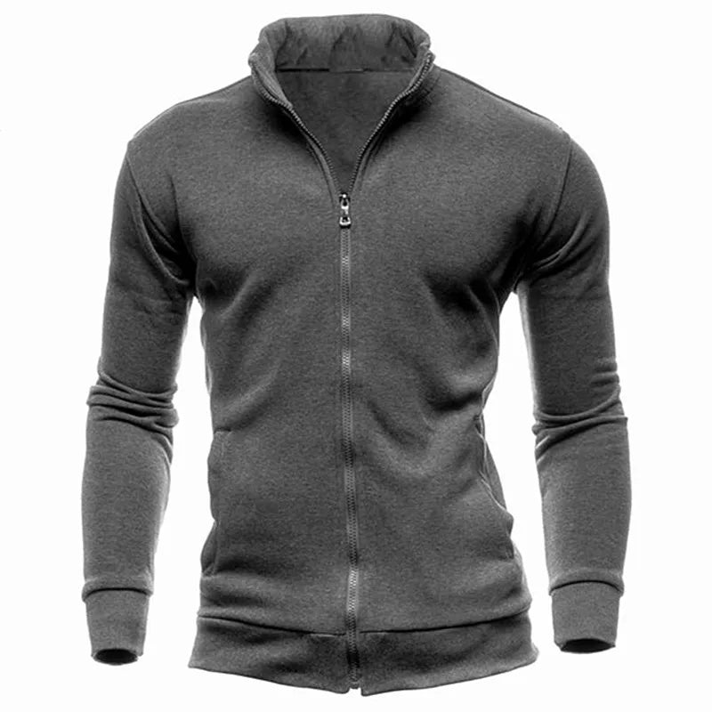 MRMT Men’s Zip Sweatshirt with Stand Collar for Everyday & Smart Casual Wear