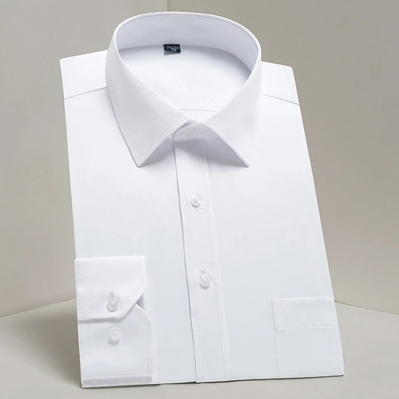 Men’s Classic Long-Sleeve Dress Shirt