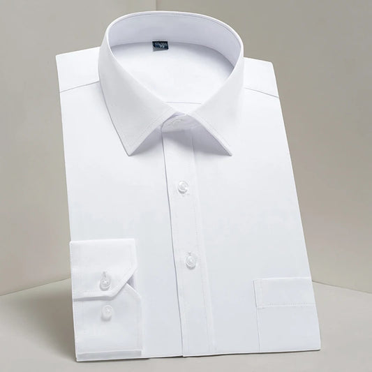 Men’s Classic Long-Sleeve Dress Shirt