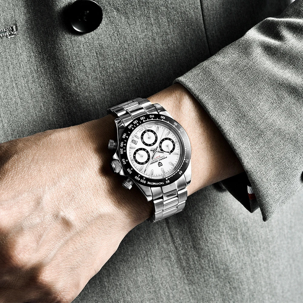 PAGANI DESIGN Classic 40mm Chronograph Watch for Men – Everyday Elegant Style