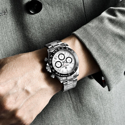 PAGANI DESIGN Classic 40mm Chronograph Watch for Men – Everyday Elegant Style