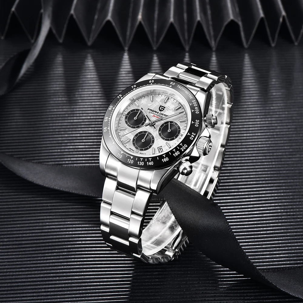 PAGANI DESIGN Classic 40mm Chronograph Watch for Men – Everyday Elegant Style