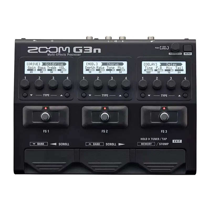 ZOOM G3N/ G5N All-in-One Guitar Multi-Effects Processor with Amp Simulation, Looper & Drum Machine
