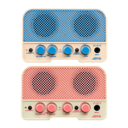 JOYO JA-02 II Mini Bluetooth Guitar Practice Amp with Clean & Overdrive Channels