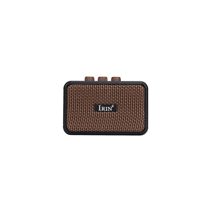 IRIN Portable Rechargeable Mini Guitar Amp with Bluetooth for Outdoor & Home Practice