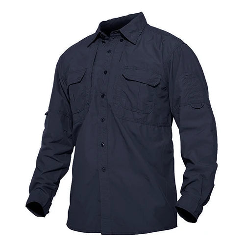 TACVASEN Men’s Quick-Dry Outdoor Hiking Shirt