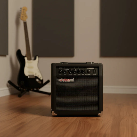 5 Core Compact 20W Guitar Practice Amp with AUX Input for Music Playback