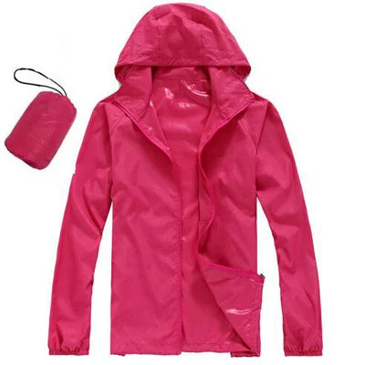 DIMUSI  Unisex Spring Summer Lightweight Hiking Jacket