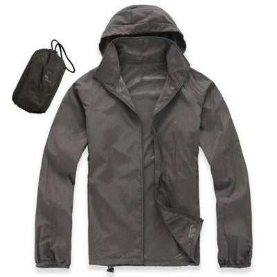 DIMUSI  Unisex Spring Summer Lightweight Hiking Jacket