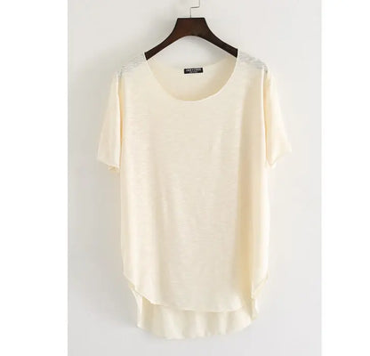 AIDAYOU Women’s Bamboo Round Neck T-Shirt for Cooling Comfort & Everyday Wear