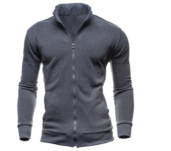 MRMT Men’s Zip Sweatshirt with Stand Collar for Everyday & Smart Casual Wear