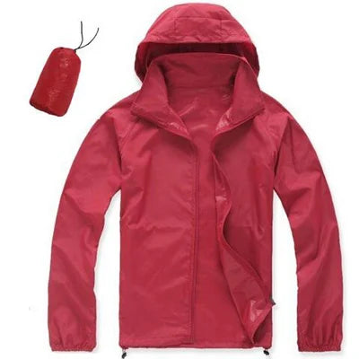 DIMUSI  Unisex Spring Summer Lightweight Hiking Jacket