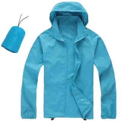 DIMUSI  Unisex Spring Summer Lightweight Hiking Jacket