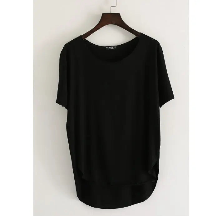 AIDAYOU Women’s Bamboo Round Neck T-Shirt for Cooling Comfort & Everyday Wear