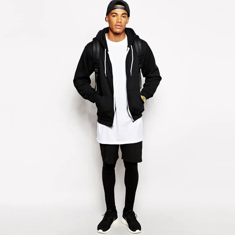 MRMT Men’s Longline Streetwear T-Shirt with Extended Fit