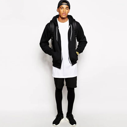 MRMT Men’s Longline Streetwear T-Shirt with Extended Fit