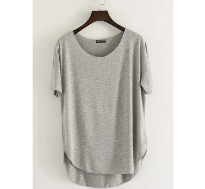 AIDAYOU Women’s Bamboo Round Neck T-Shirt for Cooling Comfort & Everyday Wear