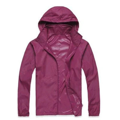 DIMUSI  Unisex Spring Summer Lightweight Hiking Jacket