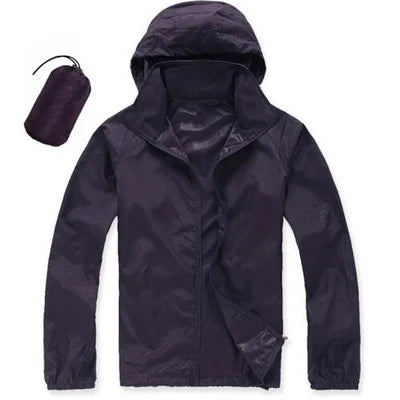 DIMUSI  Unisex Spring Summer Lightweight Hiking Jacket