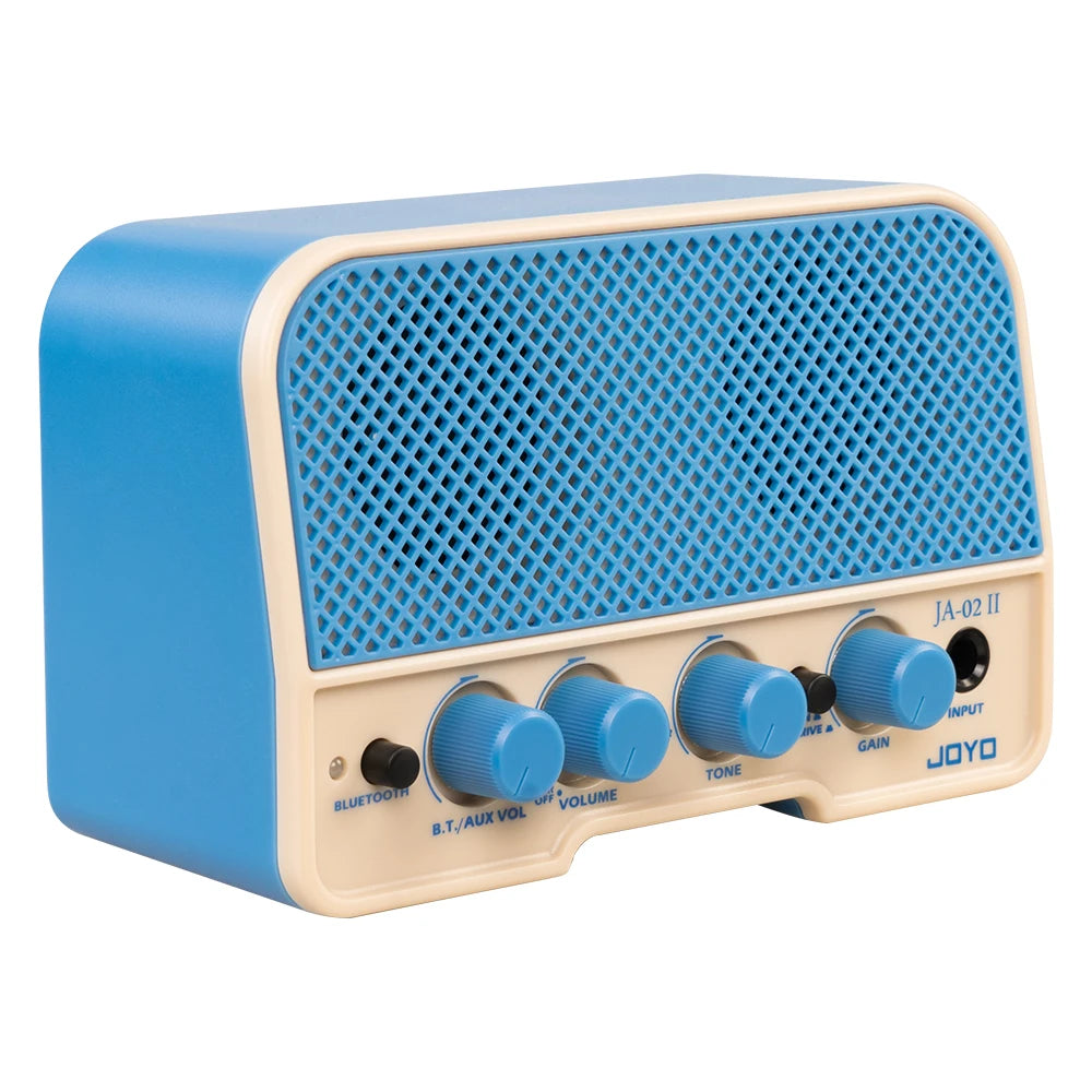 JOYO JA-02 II Mini Bluetooth Guitar Practice Amp with Clean & Overdrive Channels