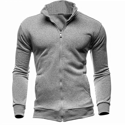 MRMT Men’s Zip Sweatshirt with Stand Collar for Everyday & Smart Casual Wear