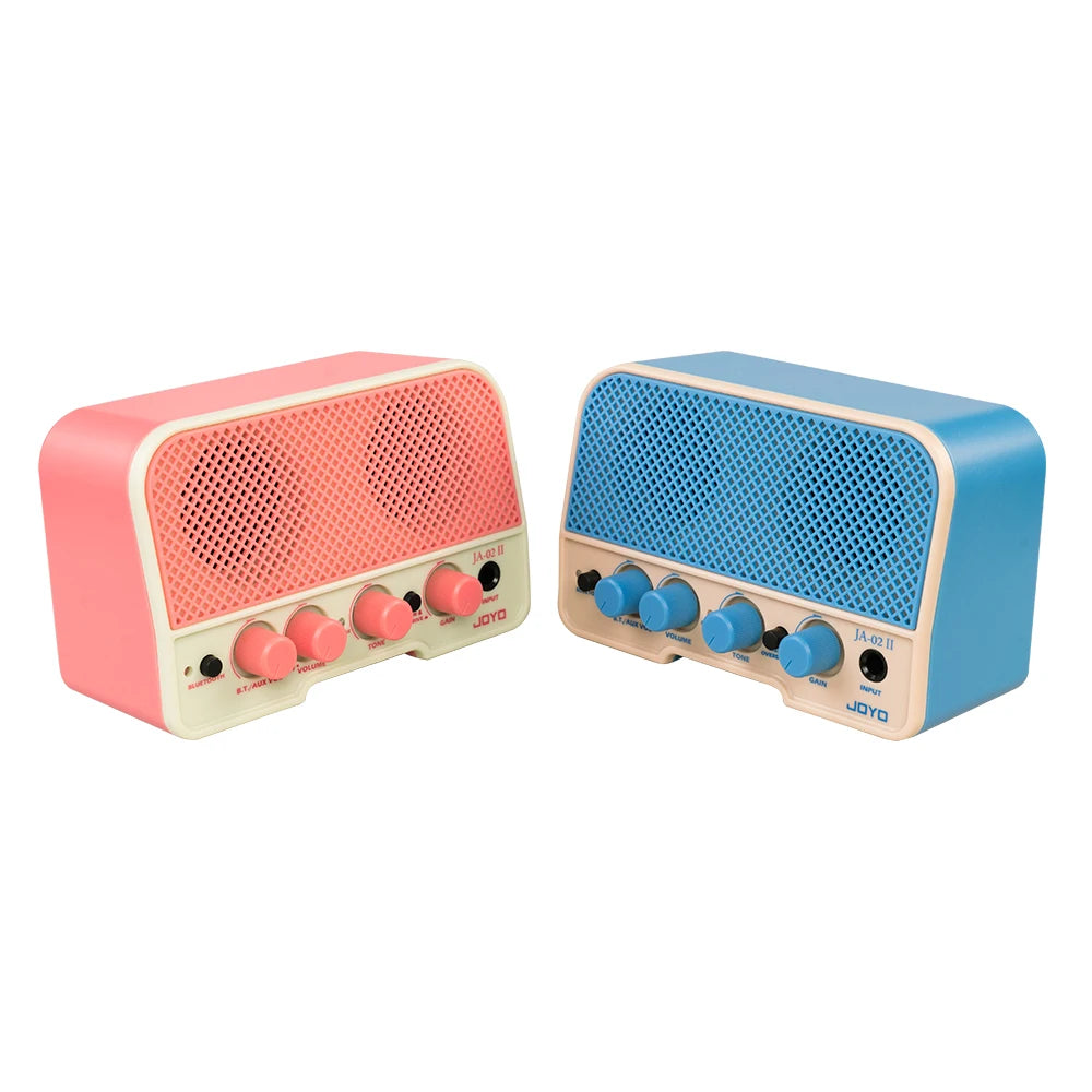JOYO JA-02 II Mini Bluetooth Guitar Practice Amp with Clean & Overdrive Channels