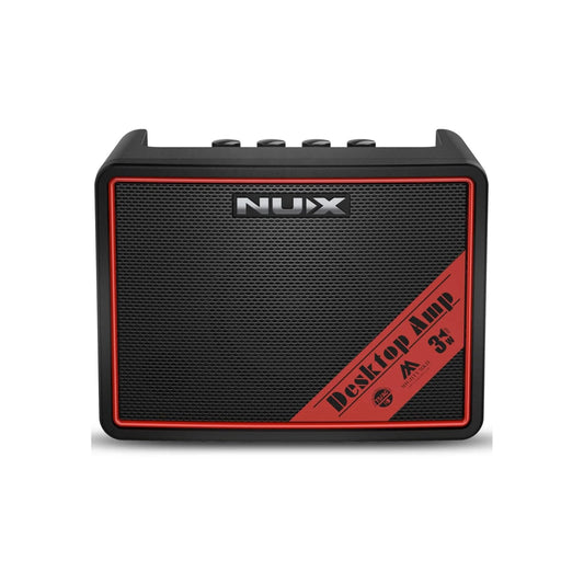 Nux Mighty Lite BT MKII - Ultra-Compact 3W Guitar Practice Amp with Bluetooth for Personal Use