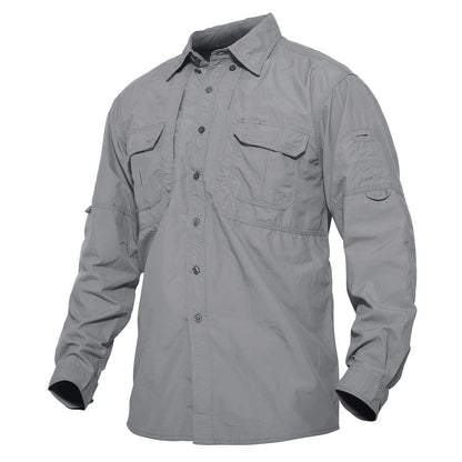 TACVASEN Men’s Quick-Dry Outdoor Hiking Shirt