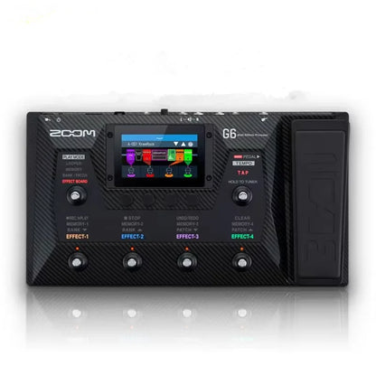 ZOOM G6/B6 All-in-One Guitar & Bass Multi Effects Processor with Looper, Drum Machine & Amp Modelling