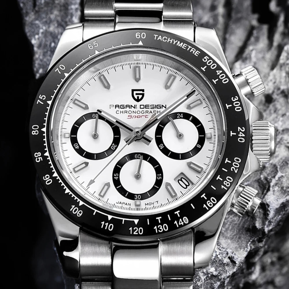 PAGANI DESIGN Classic 40mm Chronograph Watch for Men – Everyday Elegant Style