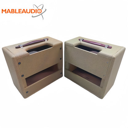 MABLEAUDIO Vintage 5F1 Tweed Champ Style Guitar Amp Cabinet & Chassis Kit