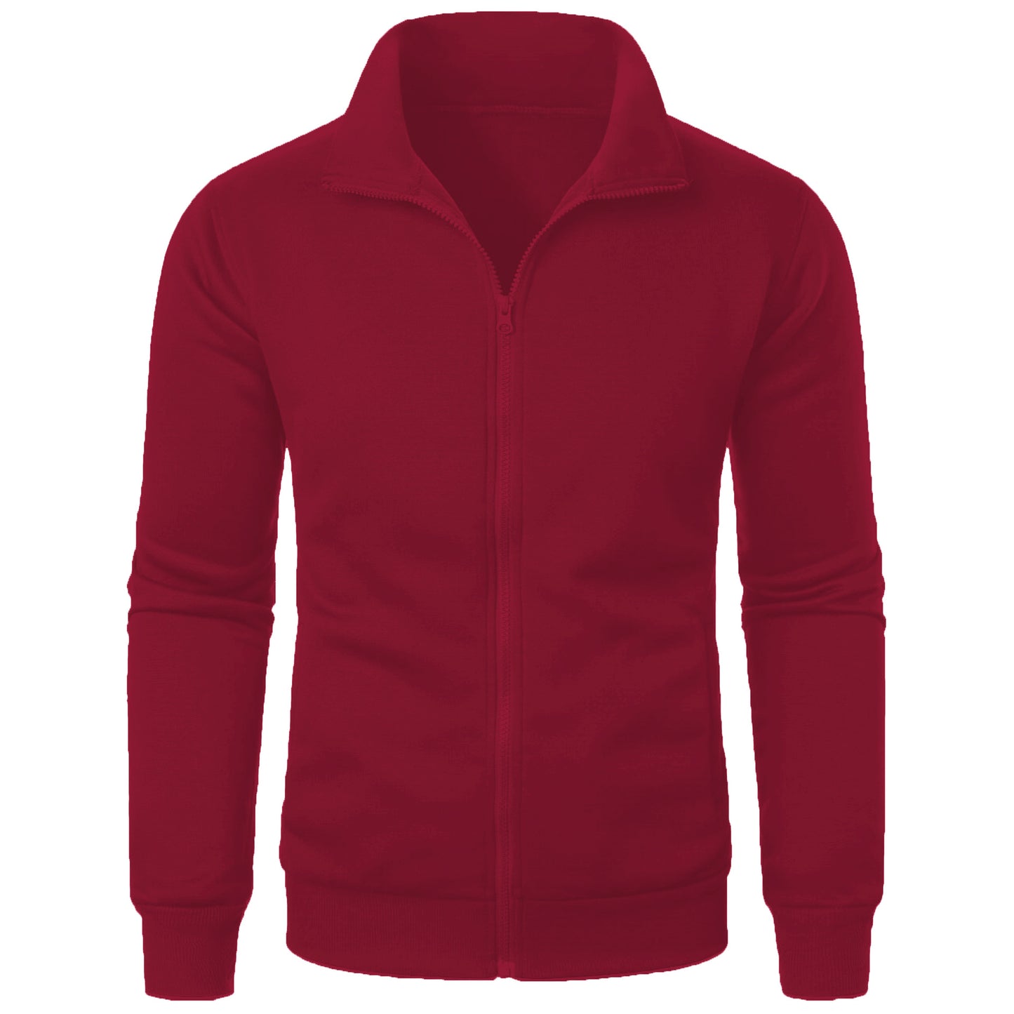 MRMT Men’s Zip Sweatshirt with Stand Collar for Everyday & Smart Casual Wear