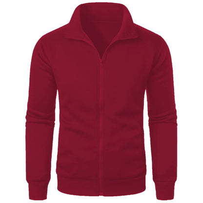 MRMT Men’s Zip Sweatshirt with Stand Collar for Everyday & Smart Casual Wear