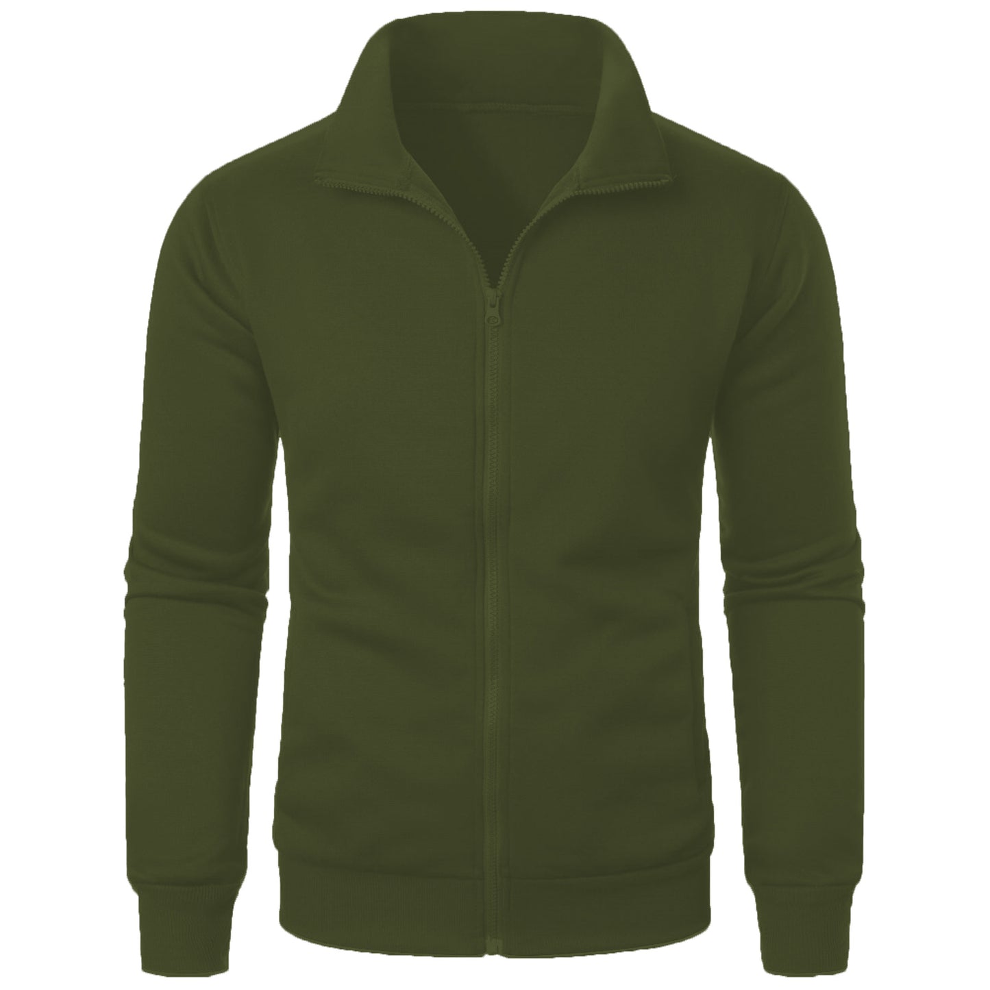 MRMT Men’s Zip Sweatshirt with Stand Collar for Everyday & Smart Casual Wear
