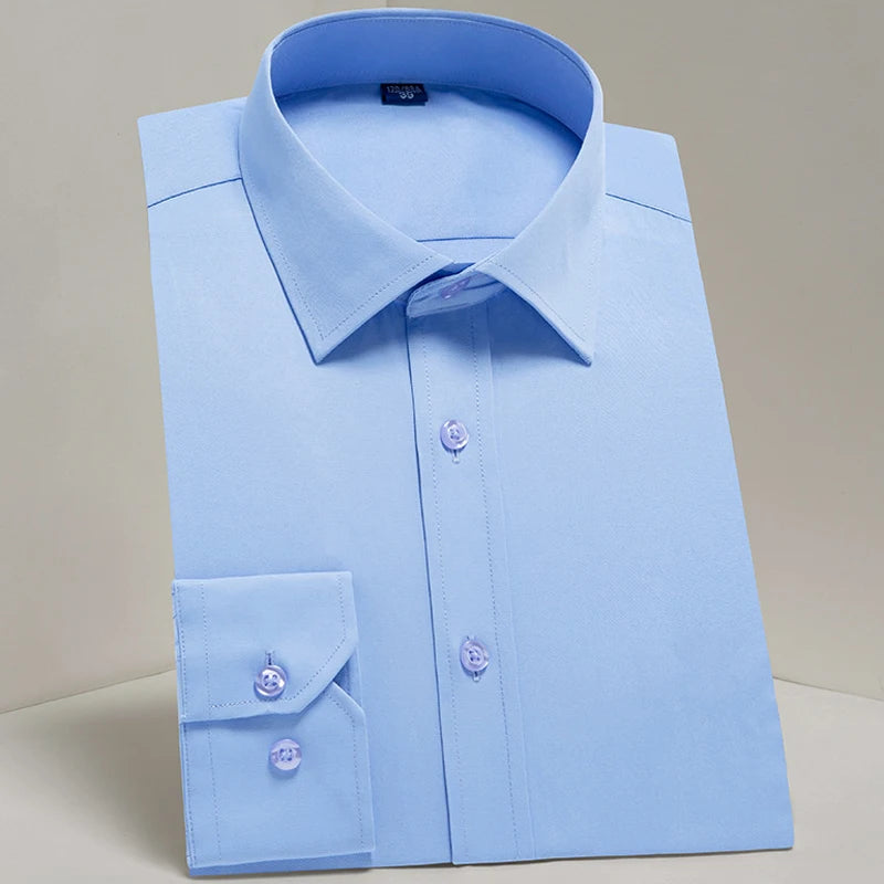 Men’s Classic Long-Sleeve Dress Shirt