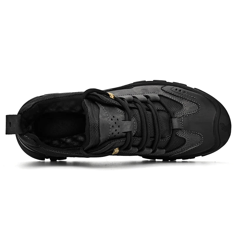 HIKEUP Men’s Waterproof Trekking Sneakers for Outdoor Comfort and Everyday Use
