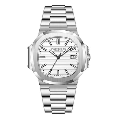 Specht & Sohne Rose Gold Automatic Watch for Men – Luxury Sports Stainless Steel Timepiece